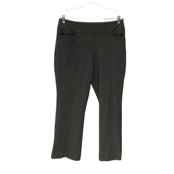 Express Gray Bootcut Pants - Women's Size L - Picture 1 of 4